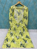 Rayon print kurti