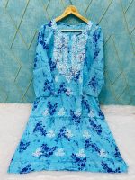 Rayon print kurti
