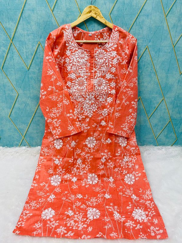 Mulmul print kurti