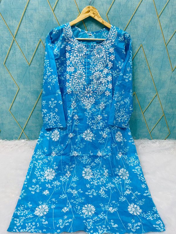 Mulmul print kurti